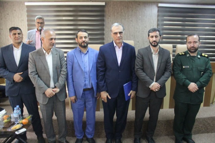 برگزاری آئین تکریم و معارفه شهردار احمدآباد مستوفی 